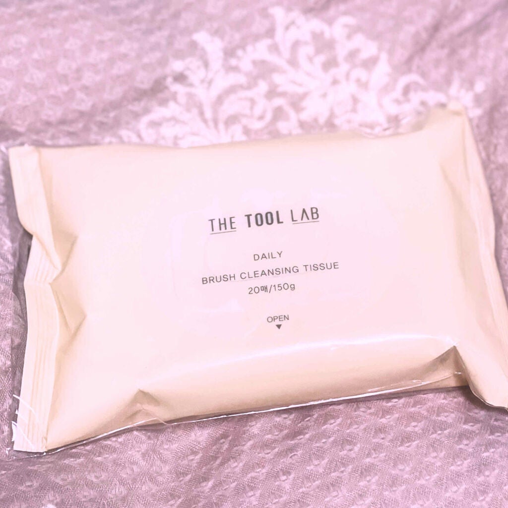 ブラシクレンジングシート/THE TOOL LAB/その他化粧小物を使ったクチコミ(1枚目)