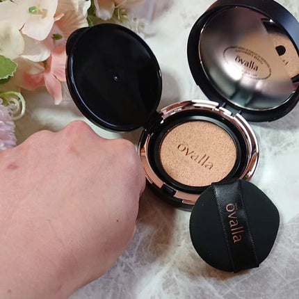 フコセンテラセラム イン クッション/ovalla/クッションファンデーションを使ったクチコミ(5枚目)