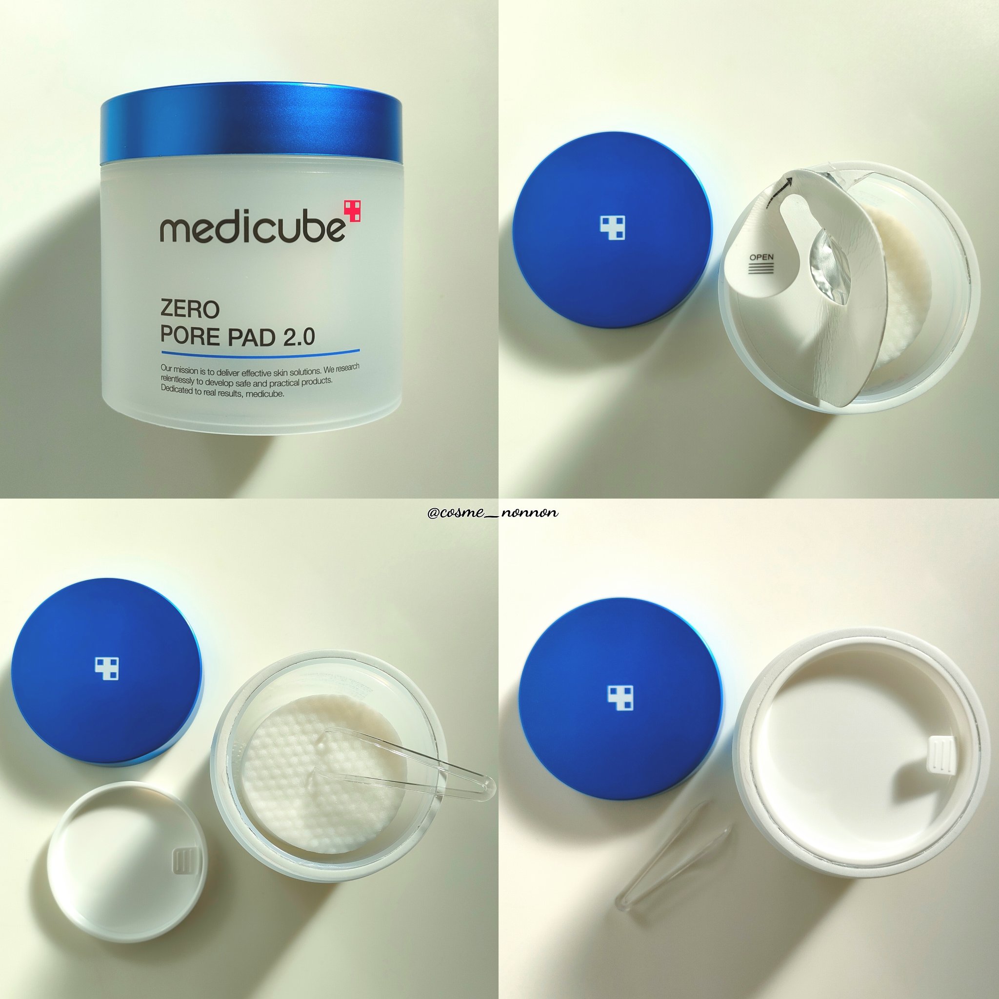 ゼロ毛穴パッド 2.0/MEDICUBE/トナーパッドを使ったクチコミ（2枚目）