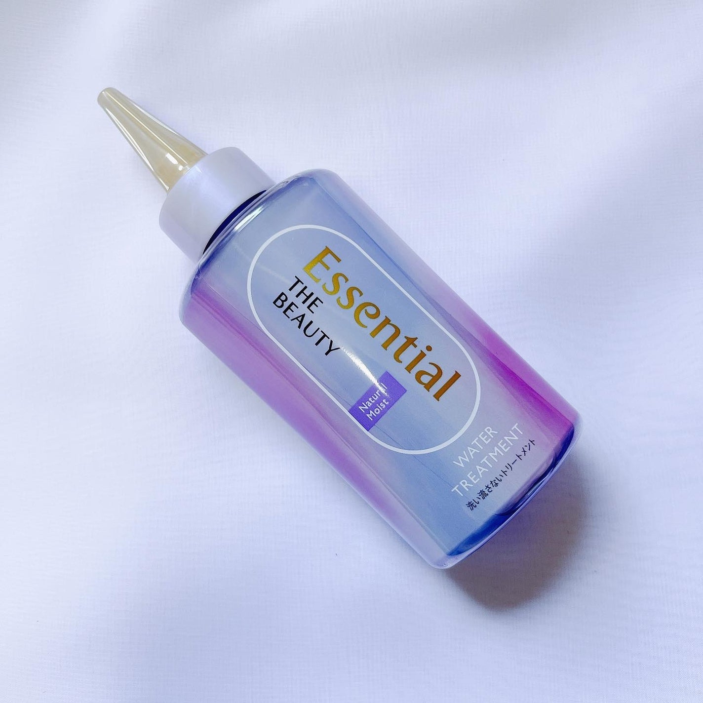 エッセンシャル プレミアム ウォータートリートメント ナチュラルモイスト/エッセンシャル/アウトバストリートメントを使ったクチコミ(4枚目)