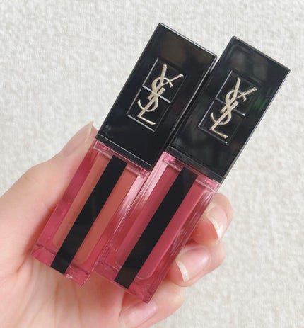 ルージュ ピュールクチュール ヴェルニ ウォーターステイン/YVES SAINT LAURENT BEAUTE/口紅を使ったクチコミ(1枚目)