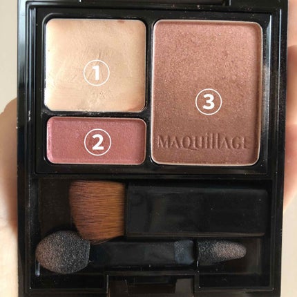 ドラマティックスタイリングアイズS/マキアージュ/アイシャドウパレットを使ったクチコミ(1枚目)