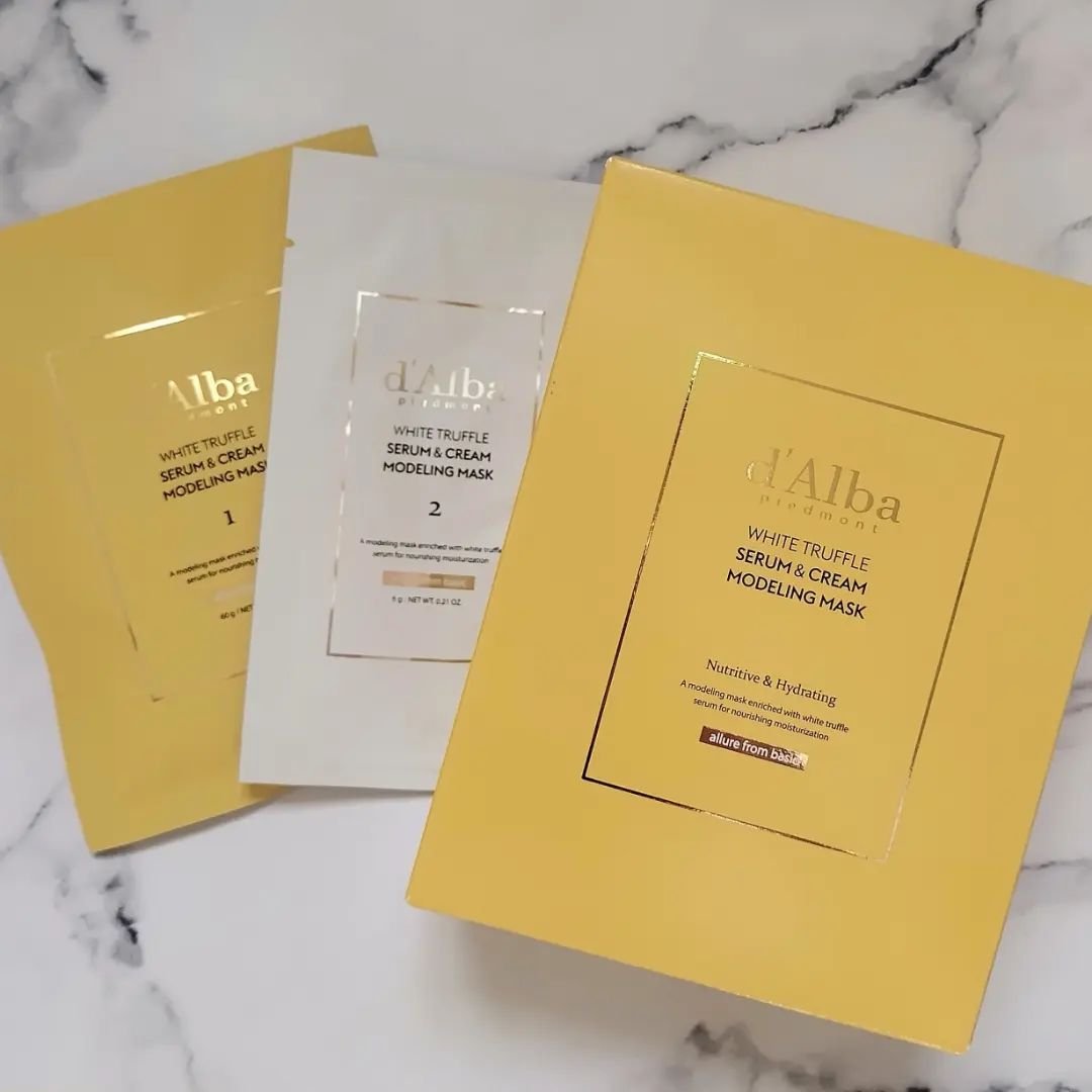 ホワイトトリュフセラムアンドクリームモデリングマスク/ダルバ/洗い流すパック・マスクを使ったクチコミ（2枚目）