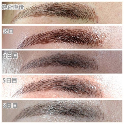 ᎮꭿꮪꮪꭵFꮮꭴꮢꭿ on LIPS 「先週の月曜日に眉毛アートメイク2回セットの2回目に行ってきたよ..」(5枚目)