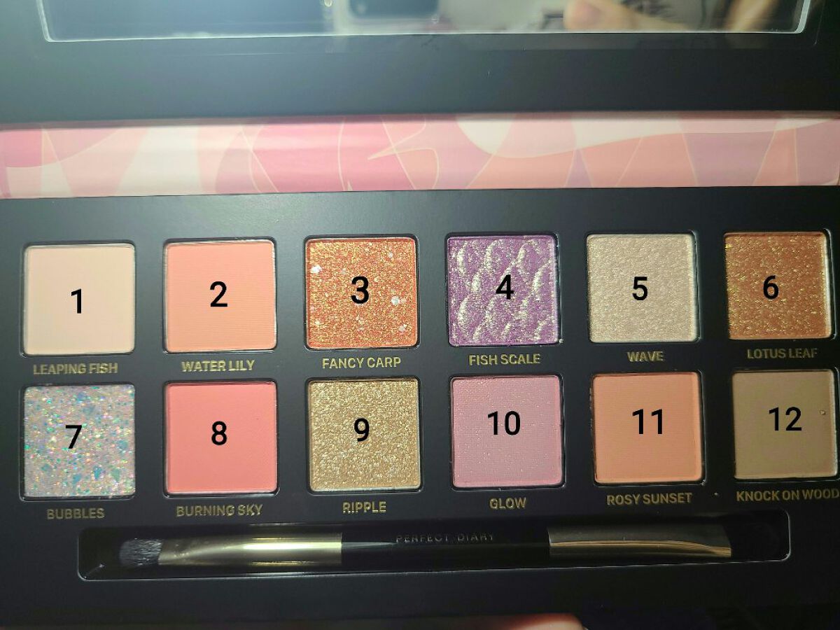 エクスプローラ12色 動物アイシャドウパレット/PERFECT DIARY/アイシャドウパレットを使ったクチコミ（3枚目）