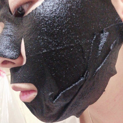 我的美麗日記(私のきれい日記) 黒曜石ブラックマスク/我的美麗日記/シートマスク・パックを使ったクチコミ(2枚目)