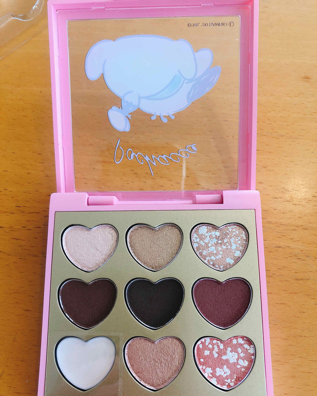 アイシャドウパレット ポチャッコ/IT'S DEMO/アイシャドウパレットを使ったクチコミ（3枚目）