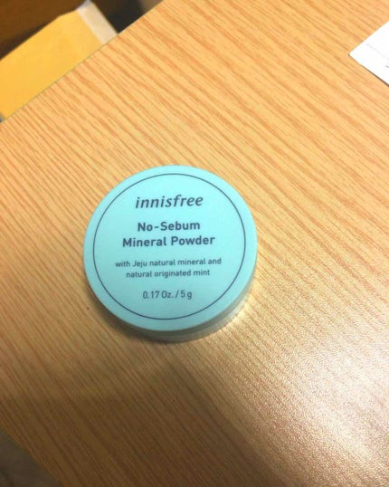 ノーセバム ミネラルパウダー/innisfree/ルースパウダーを使ったクチコミ(1枚目)