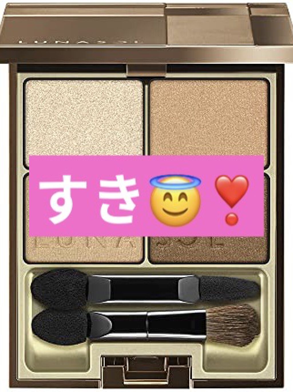 スキンモデリングアイズ/LUNASOL/アイシャドウパレットを使ったクチコミ（1枚目）