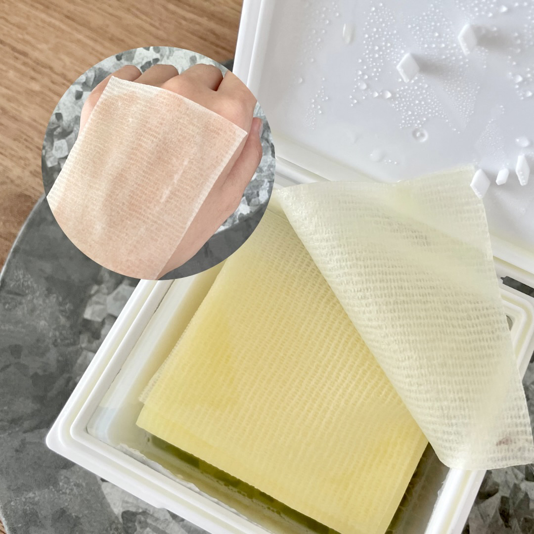 5番 白玉グルタチオンＣフィルムパッド/numbuzin/トナーパッドを使ったクチコミ（2枚目）