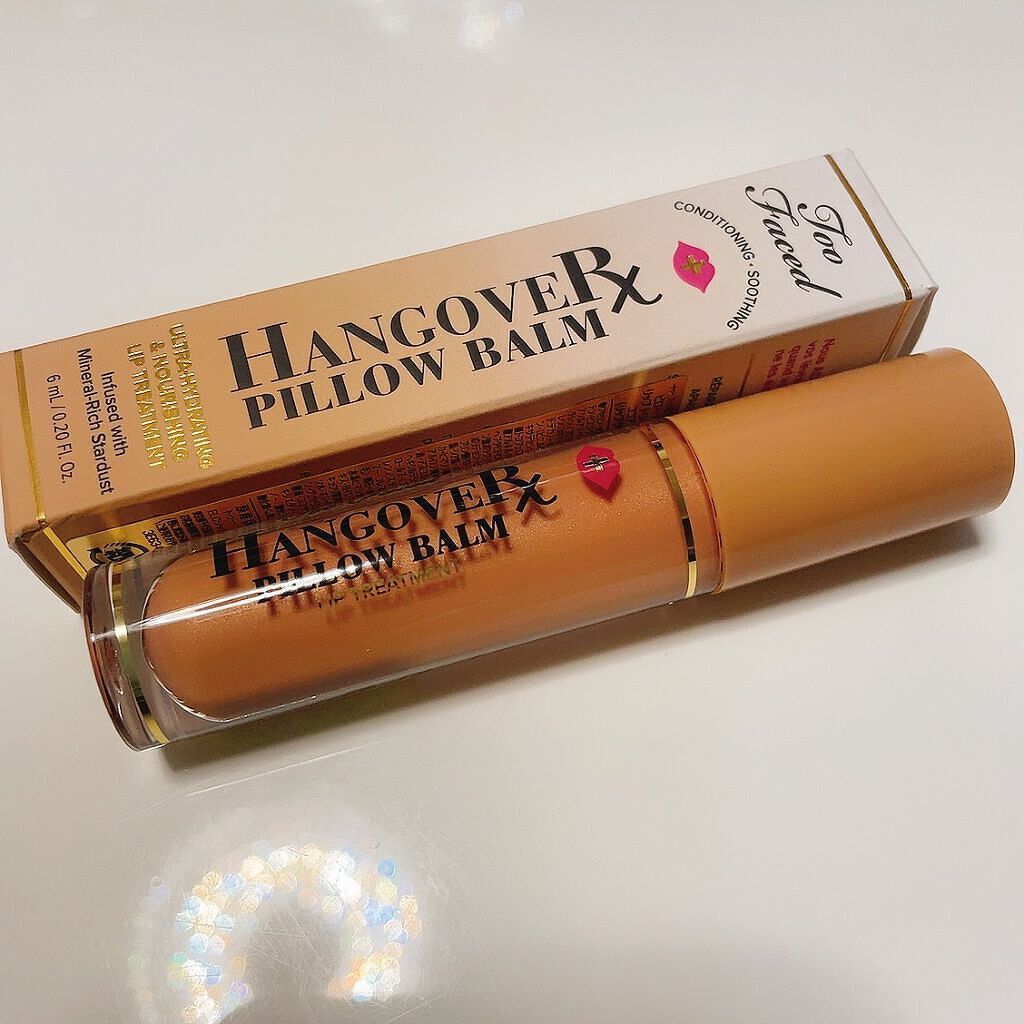 ～トゥー フェイスド ハングオーバー～ ピロー バーム リップ トリートメント/Too Faced/リップ美容液を使ったクチコミ（2枚目）