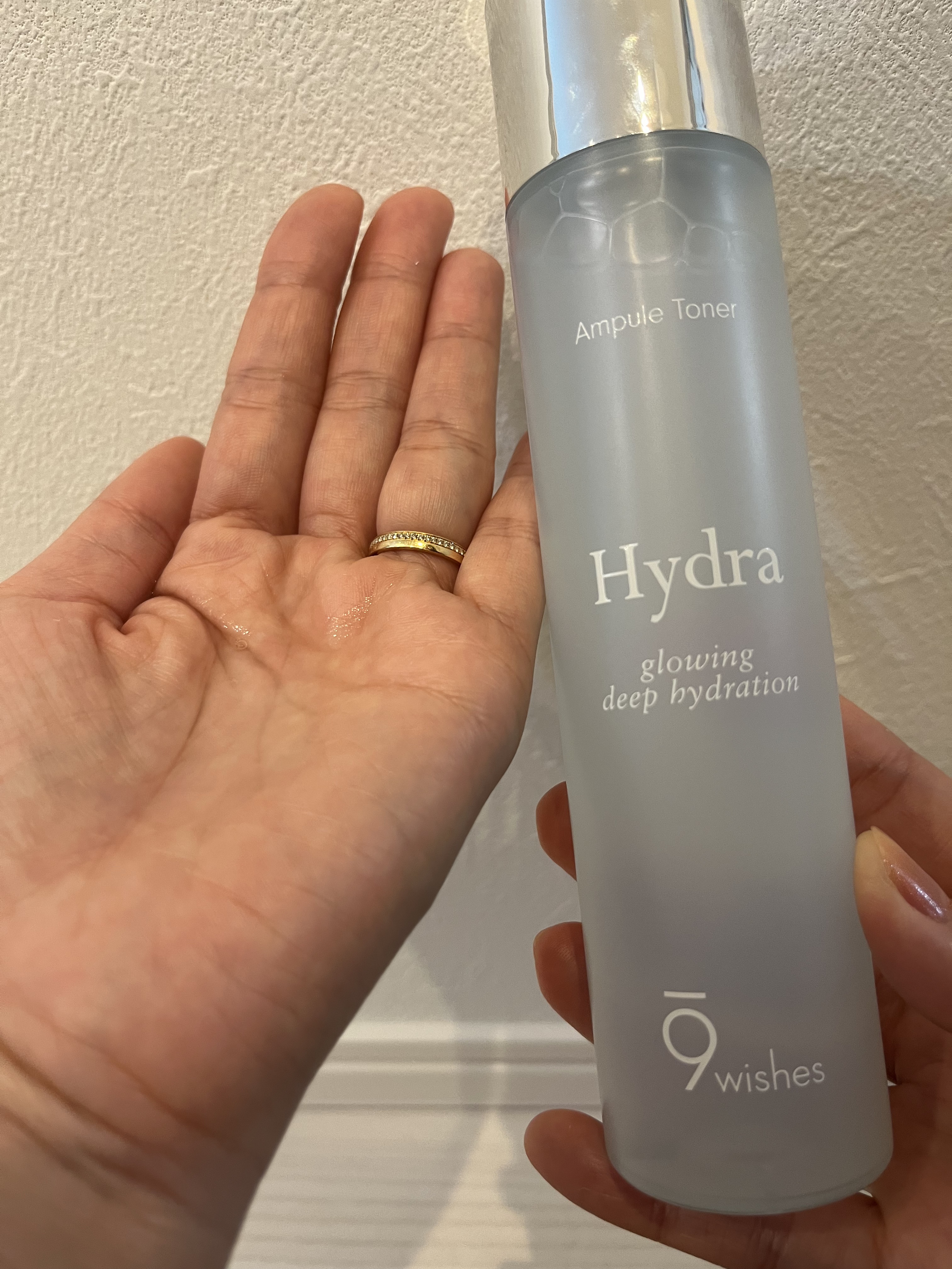 ハイドラアンプルトナー/9Wishes/化粧水を使ったクチコミ（2枚目）