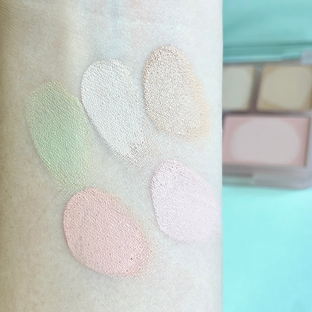 コンシールブレンダーパレット/LUNA/パレットコンシーラーを使ったクチコミ(3枚目)