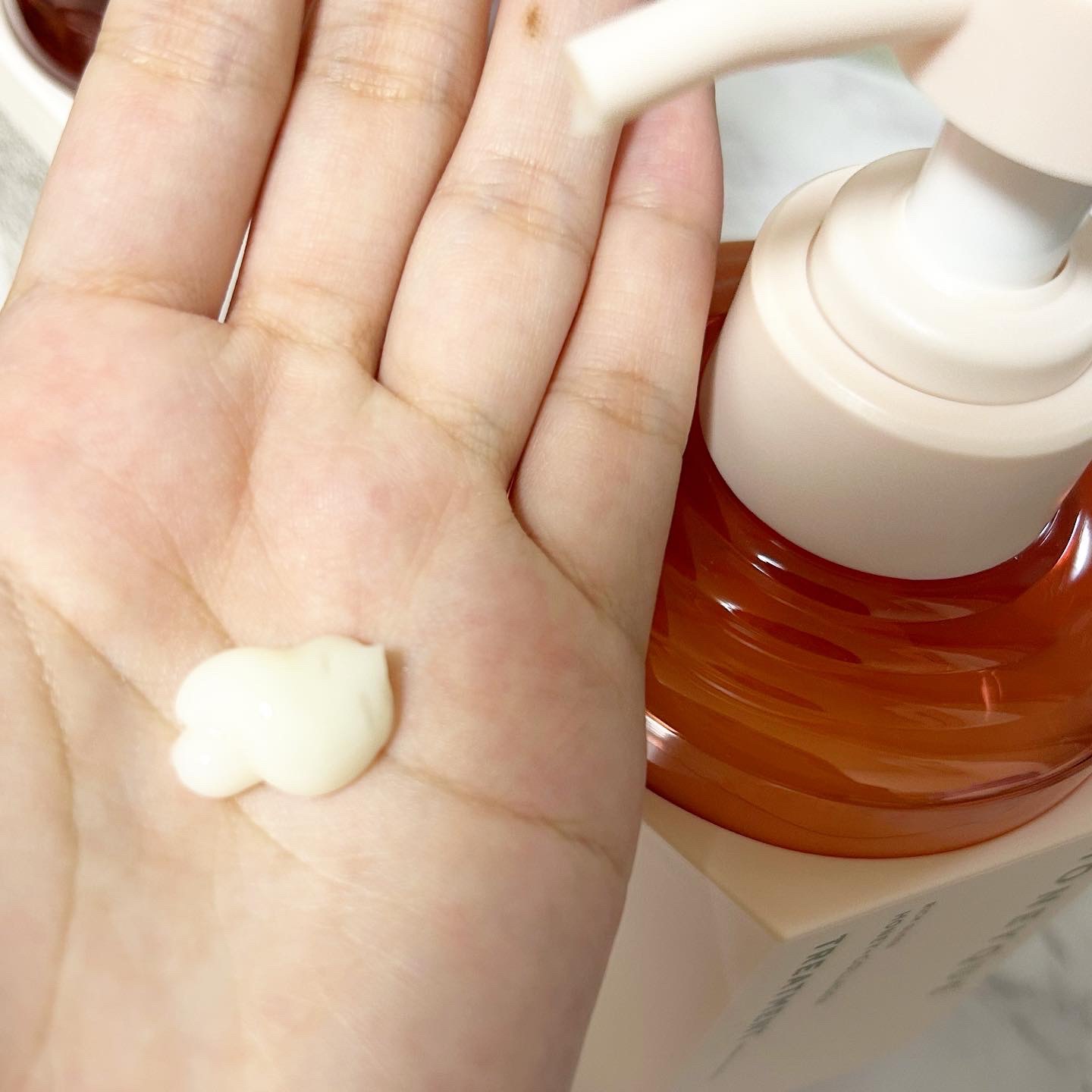 リッチグロス シャンプー シャイニー／ヘアトリートメント シャイニー トリートメント本体 450ml/ハニーク/市販シャンプーを使ったクチコミ（3枚目）