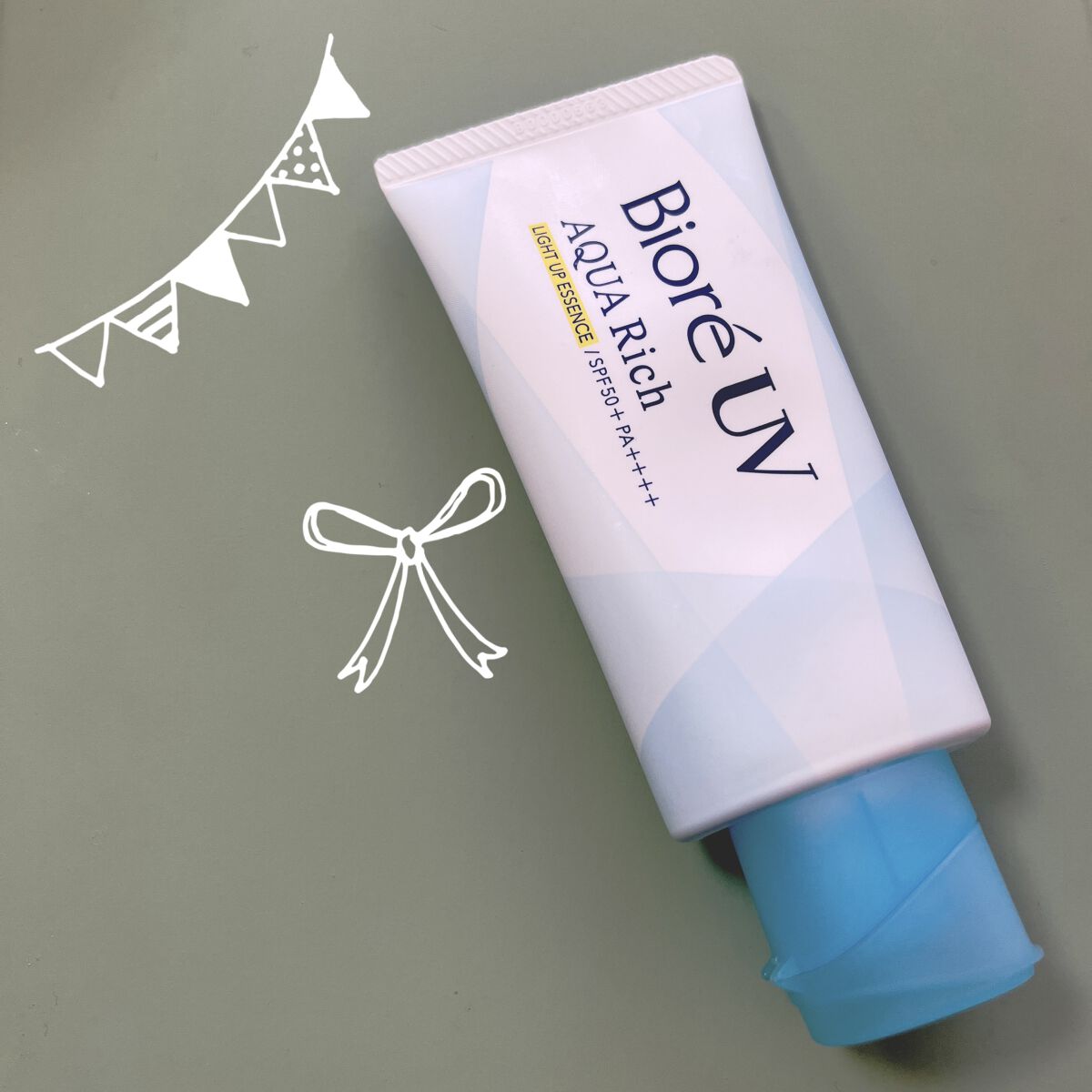 ビオレUV アクアリッチ ライトアップエッセンス/ビオレ/日焼け止めクリームを使ったクチコミ（1枚目）