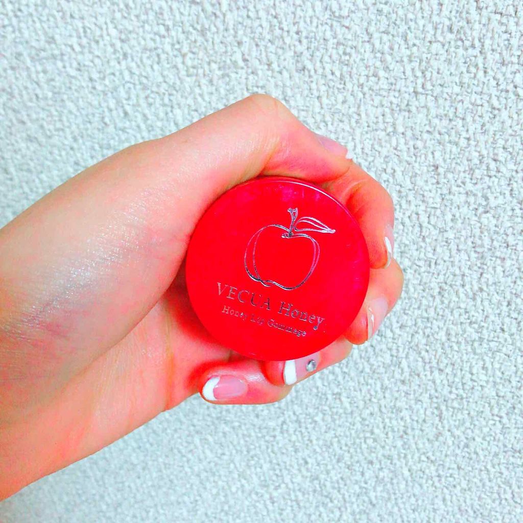 ハニーリップゴマージュ/VECUA/リップケアを使ったクチコミ（1枚目）
