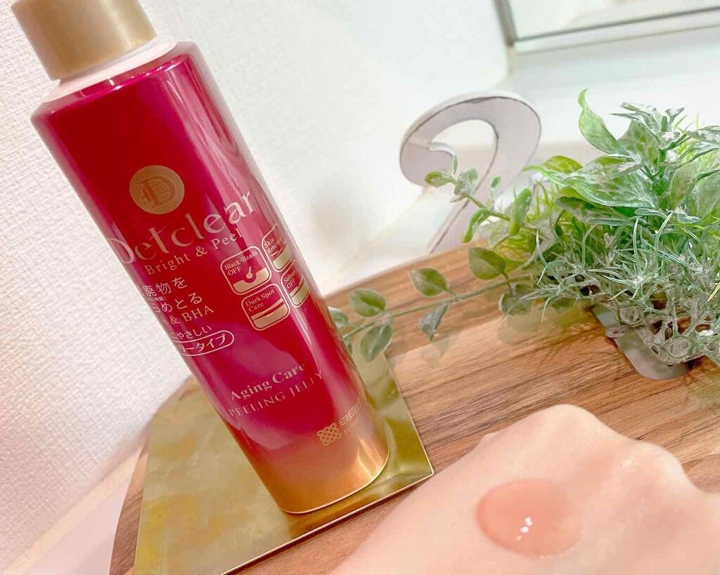 DETクリア ブライト＆ピール ピーリングジェリー ＜エイジングケアタイプ＞/Detclear/ピーリングを使ったクチコミ（1枚目）