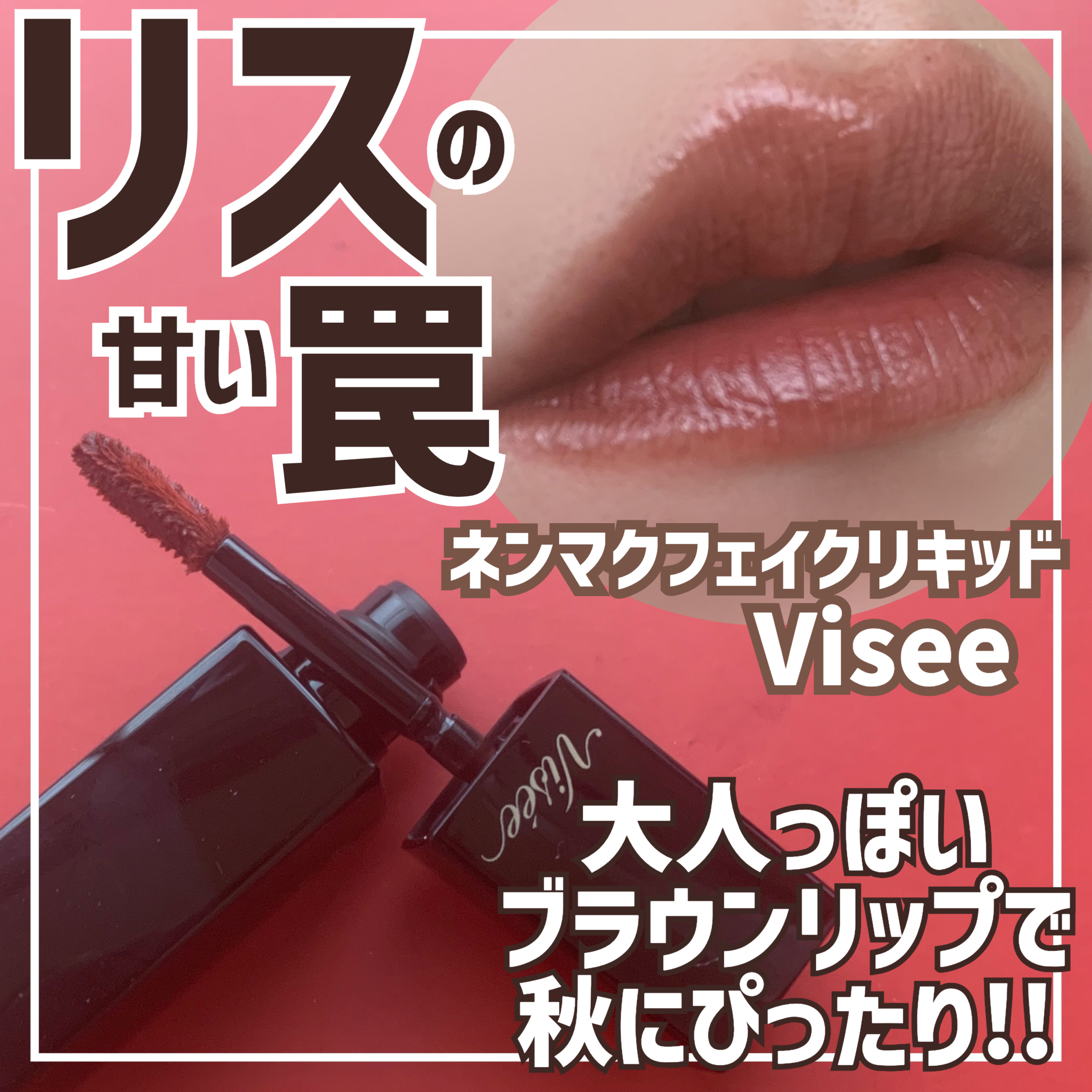 ネンマクフェイク リキッド/Visée/口紅を使ったクチコミ（1枚目）