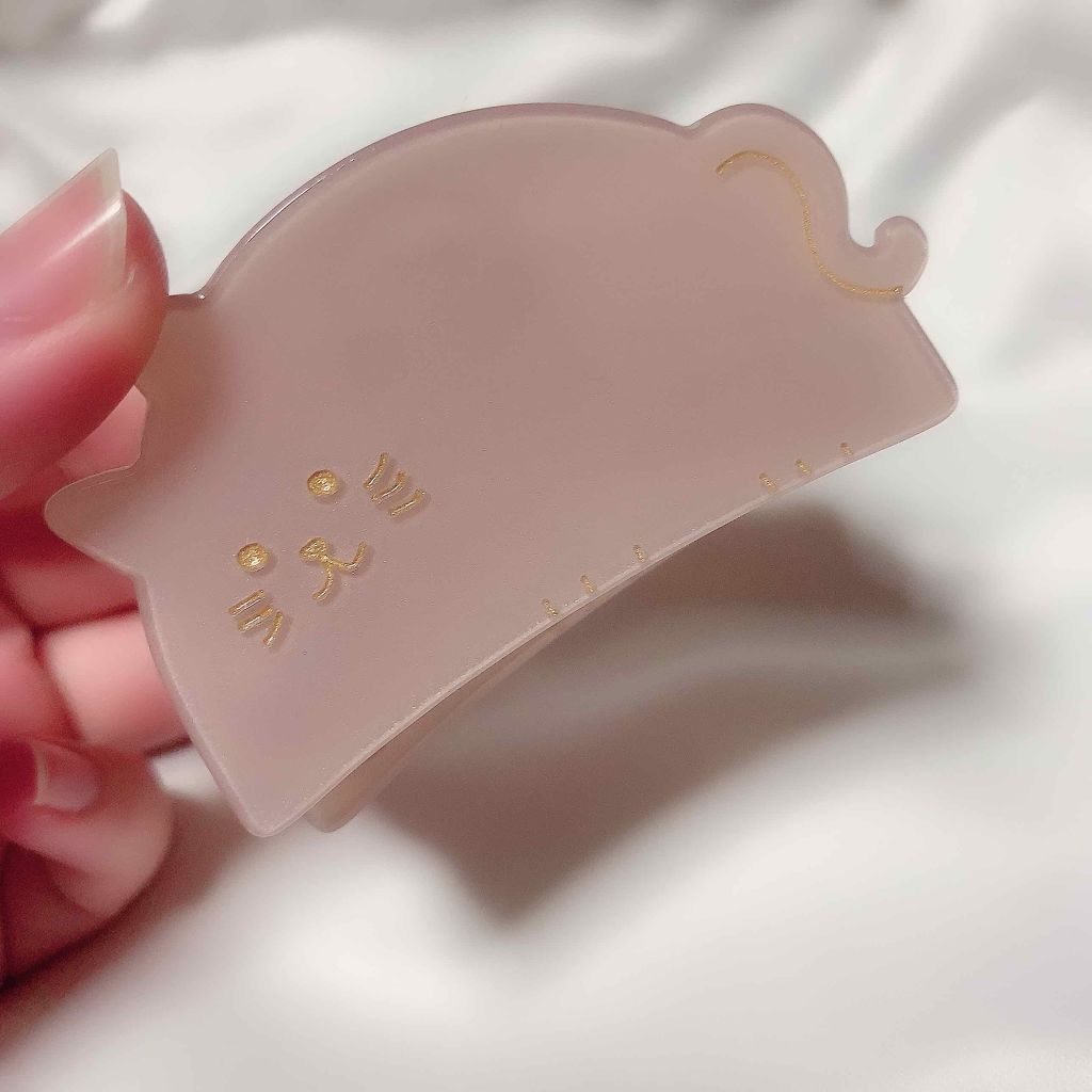 バンスクリップ/DAISO/ヘアアクセサリーを使ったクチコミ（2枚目）