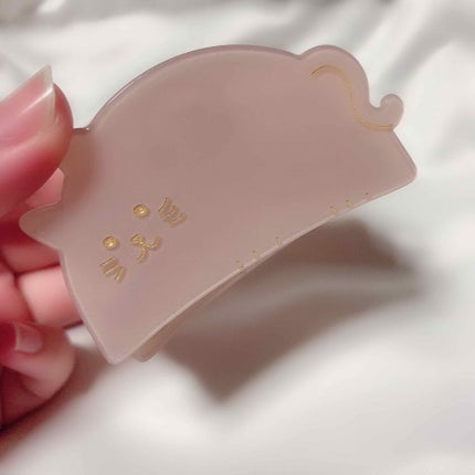 DAISO バンスクリップのクチコミ「100円のクオリティやば💕
ねこちゃんバンスクリップ🐱
#ダイソー #バンスクリップ (.....」(2枚目)