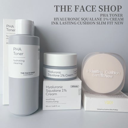 インクラスティングクッションファンデーション/THE FACE SHOP/クッションファンデーションを使ったクチコミ(1枚目)