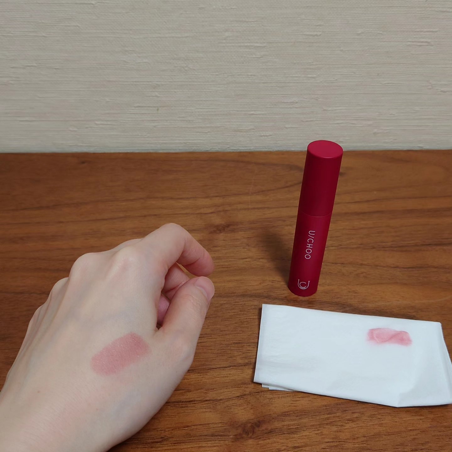  ワンダー リップティント ミディフィグ(MIDIFIG)/U/CHOO/リップティントを使ったクチコミ（3枚目）