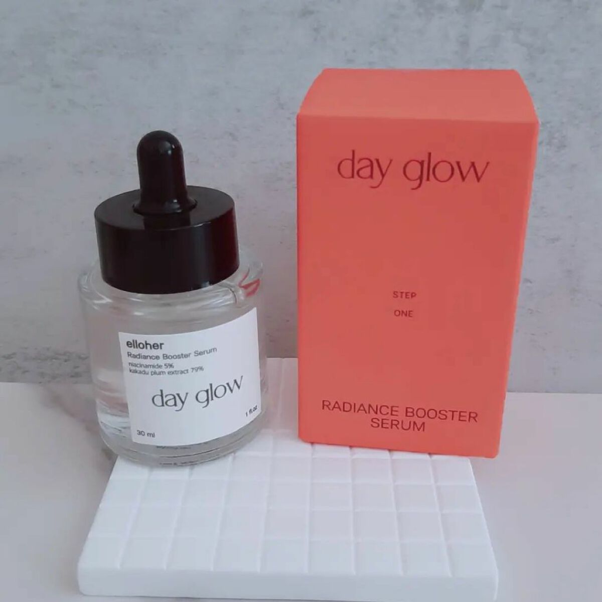 デイグロウ - Radiance Booster Serum/elloher/美容液を使ったクチコミ（2枚目）