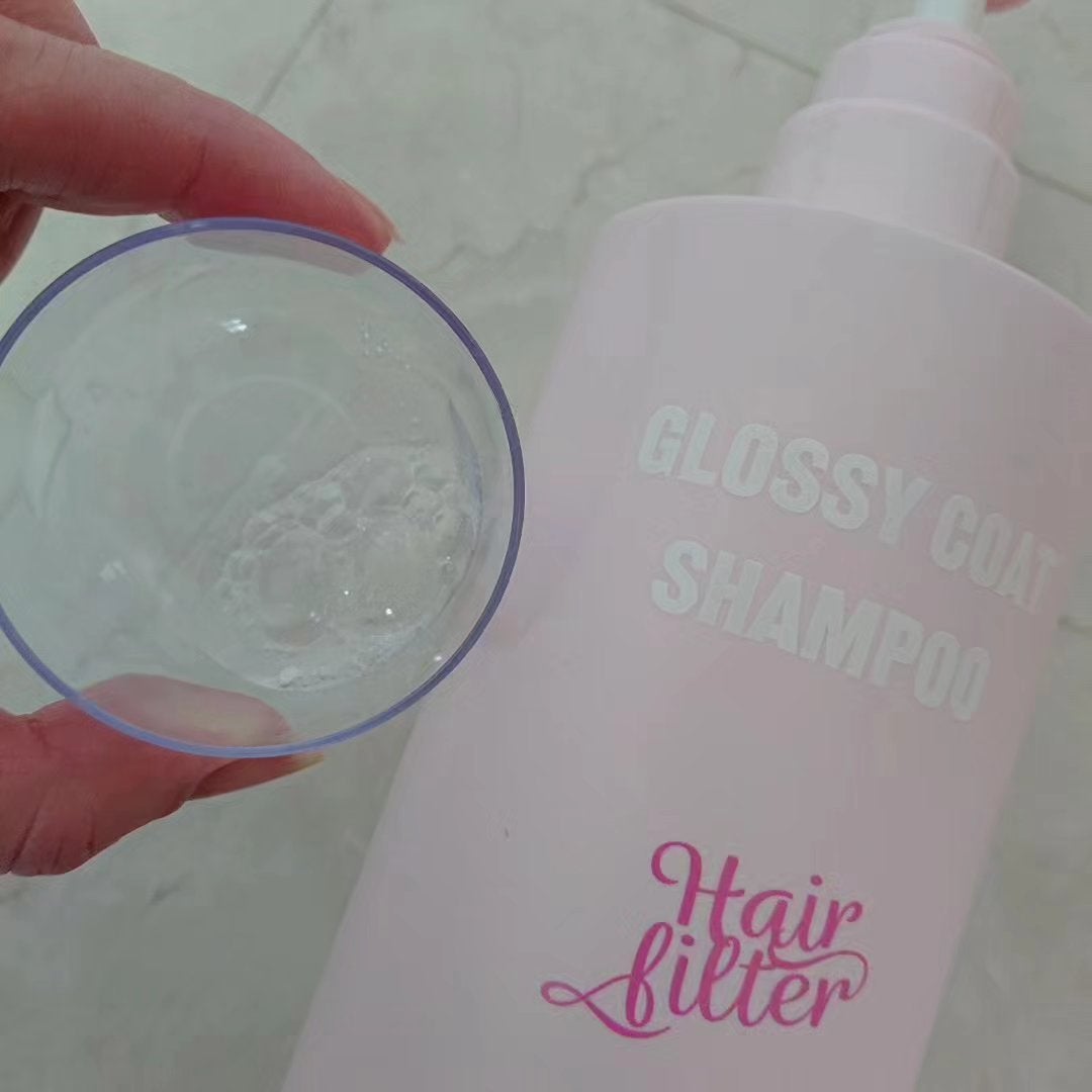 GLOSSY COAT SHAMPOO / TREATMENT/SANUS HAIR FILTER/市販シャンプーを使ったクチコミ(1枚目)