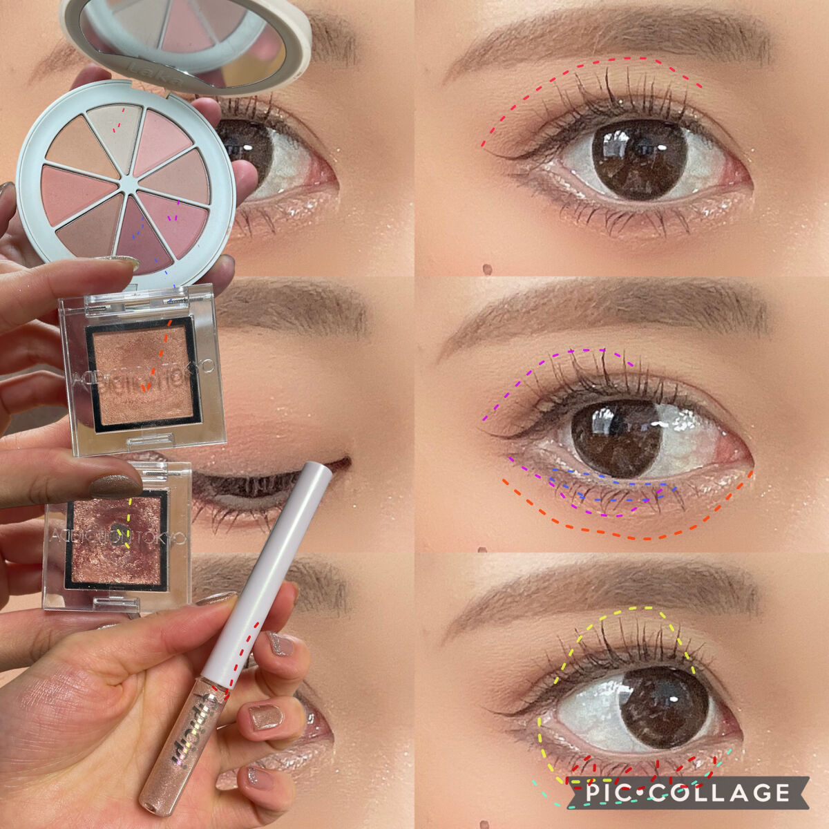 グリッター イルミネーションライナー R/CipiCipi/リキッドアイライナーを使ったクチコミ（3枚目）