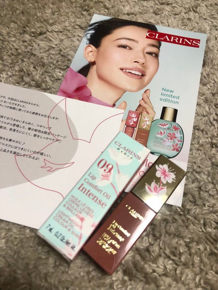 コンフォート リップオイル インテンス/CLARINS/リップグロスを使ったクチコミ(1枚目)