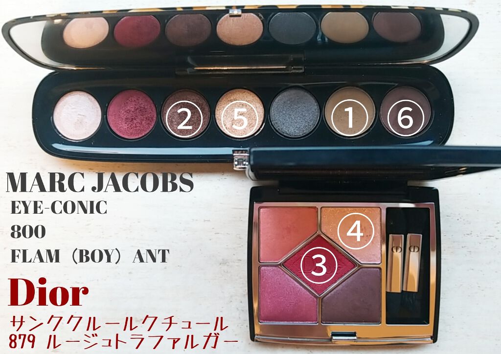 EYE-CONIC  STEEL MULTI-FINISH  EYESHADOW  PALETTE/MARC JACOBS/アイシャドウパレットを使ったクチコミ（2枚目）