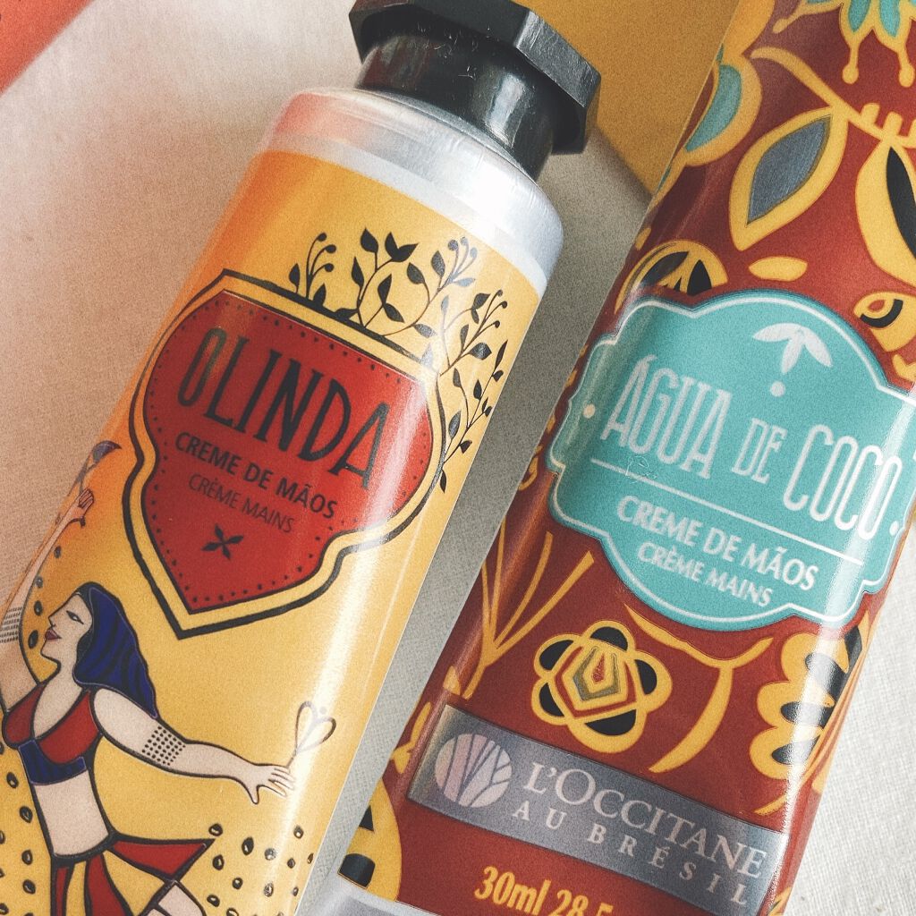 オリンダ ハンドクリーム/ロクシタン オーブラジル/ハンドクリームを使ったクチコミ（2枚目）