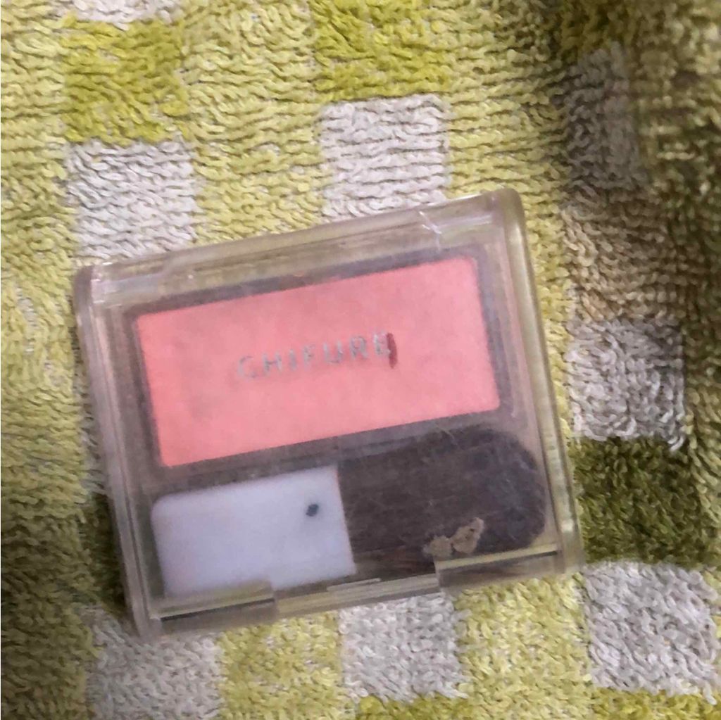 チーク カラー(ブラシ付)/ちふれ/パウダーチークを使ったクチコミ（1枚目）