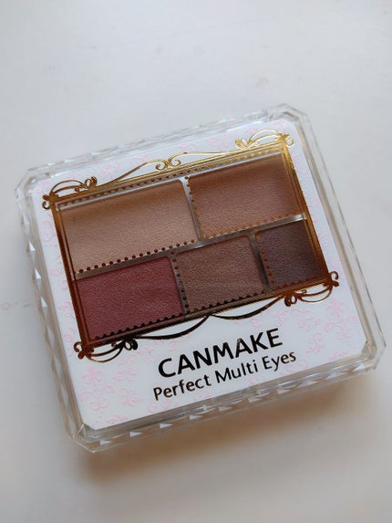 パーフェクトマルチアイズ/キャンメイク/アイシャドウパレットを使ったクチコミ(1枚目)