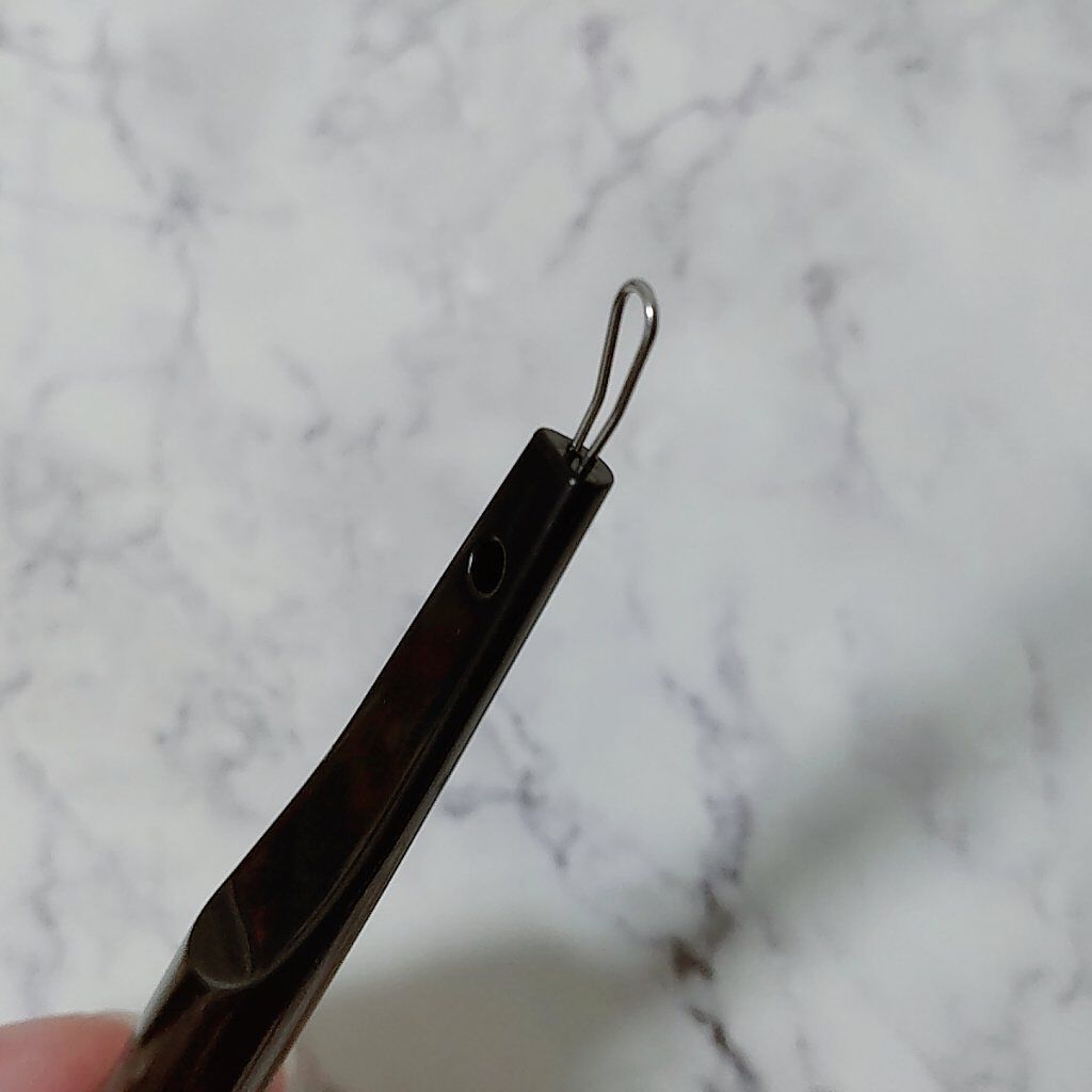 2way角栓ブラシ/コジット/メイクブラシを使ったクチコミ（3枚目）