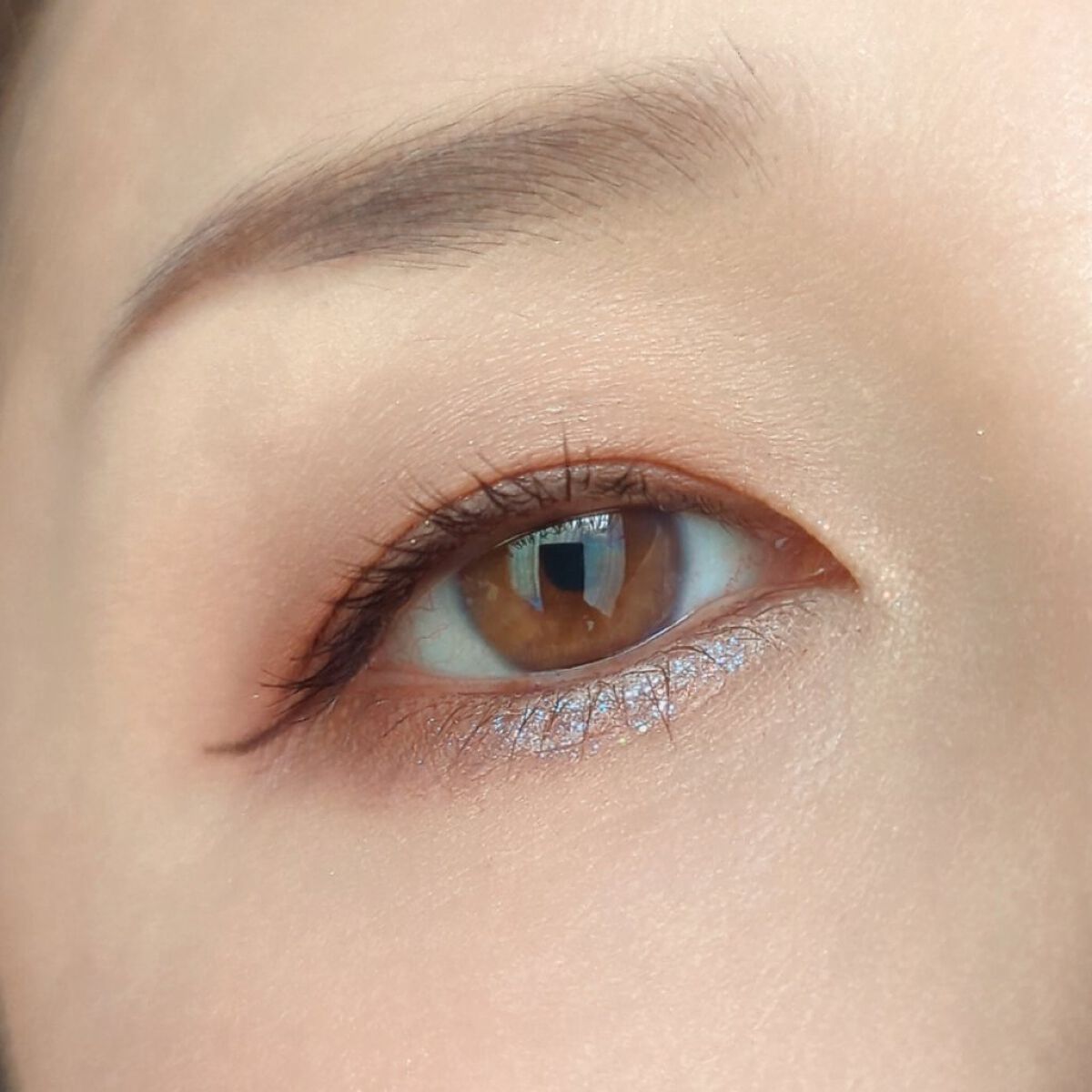 スパークリングギャラクシーリキッドアイシャドウ C03 月光欠片/COLORKEY/リキッドアイシャドウを使ったクチコミ（2枚目）