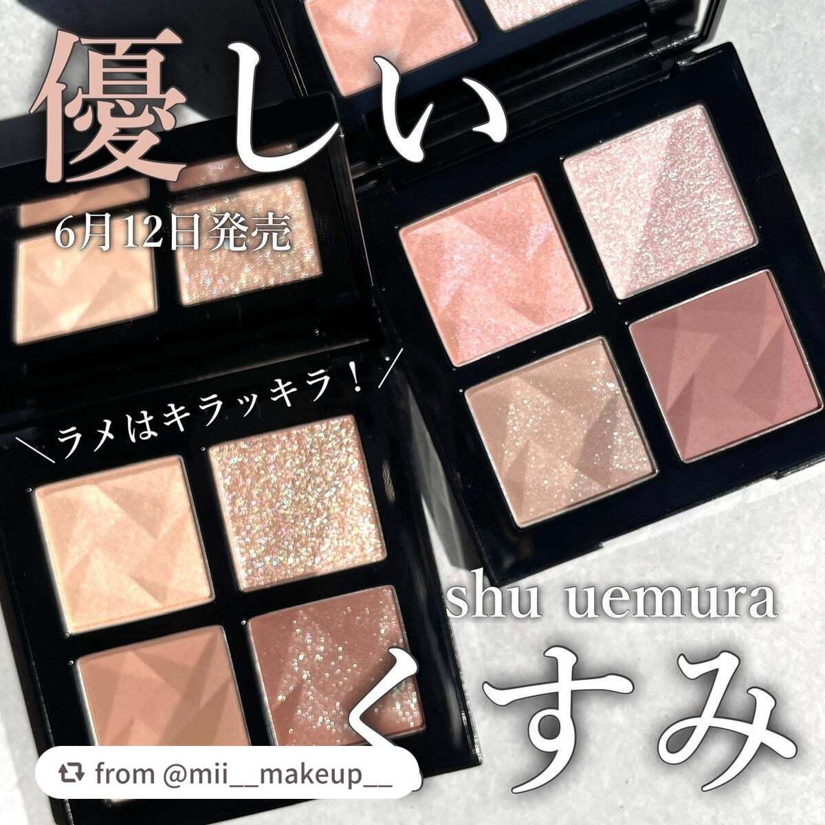 アイスカルプト/shu uemura/アイシャドウパレットを使ったクチコミ(1枚目)