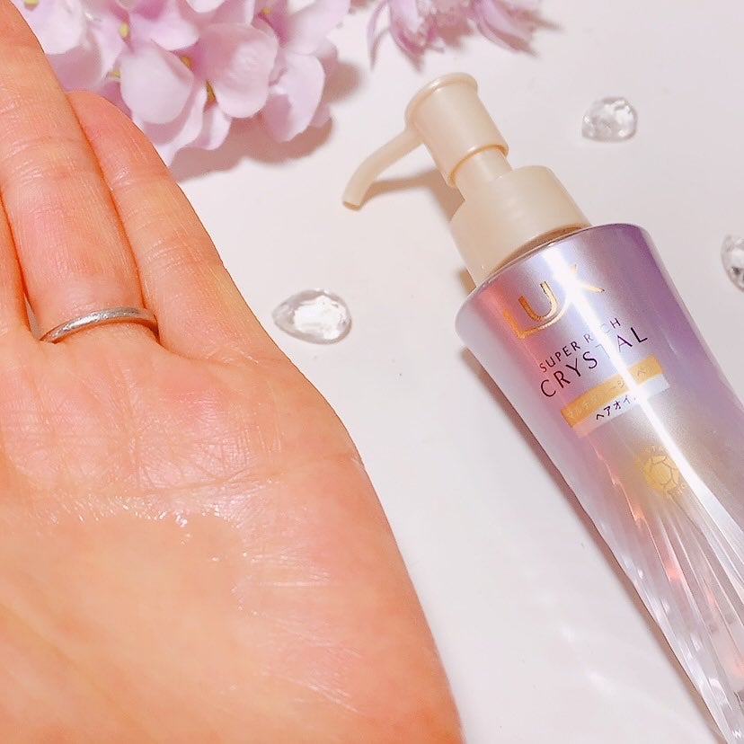 ラックス スーパーリッチクリスタル マルチダメージリペア ヘアオイル/LUX/ヘアオイルを使ったクチコミ(2枚目)