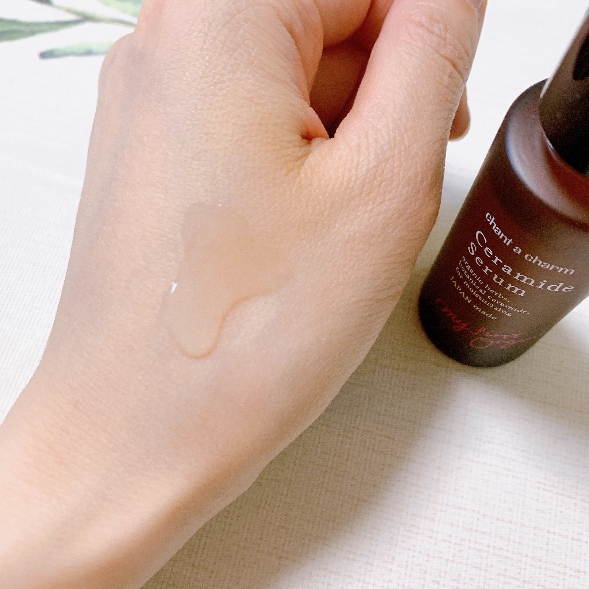 イチジクセラミド美容液/chant a charm /美容液を使ったクチコミ（3枚目）