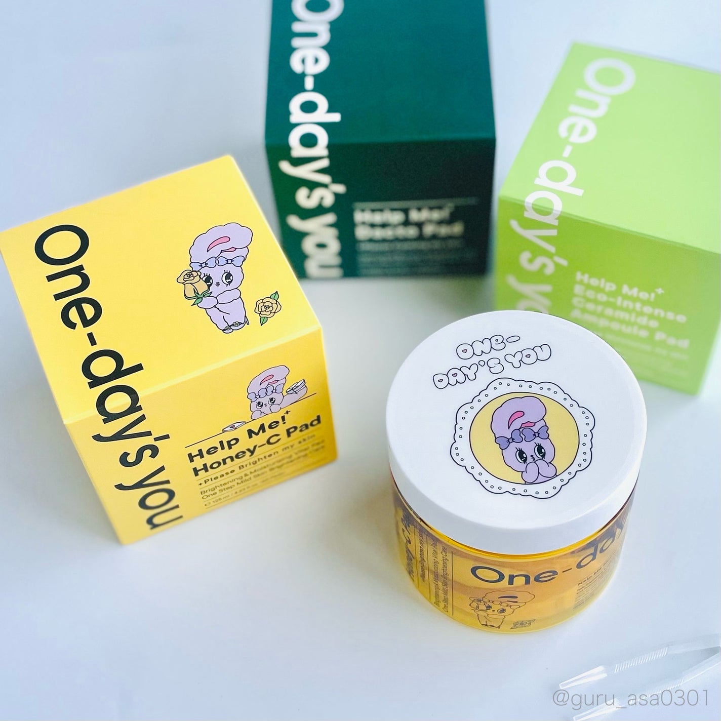 ヘルプミー! ハニーCパッド/One-day's you/トナーパッドを使ったクチコミ(4枚目)