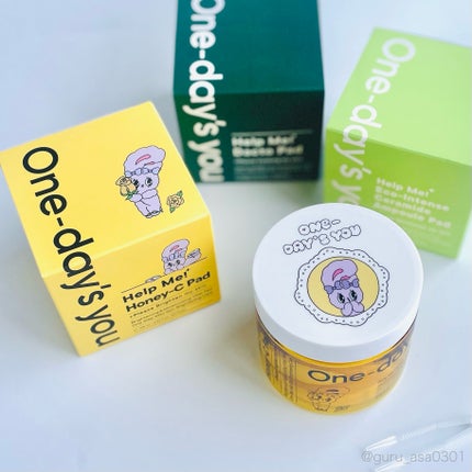 ヘルプミー! ハニーCパッド/One-day's you/トナーパッドを使ったクチコミ(4枚目)
