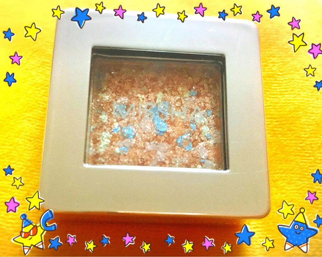 グリッタープリズム シャドウ/MISSHA/グリッターを使ったクチコミ（1枚目）