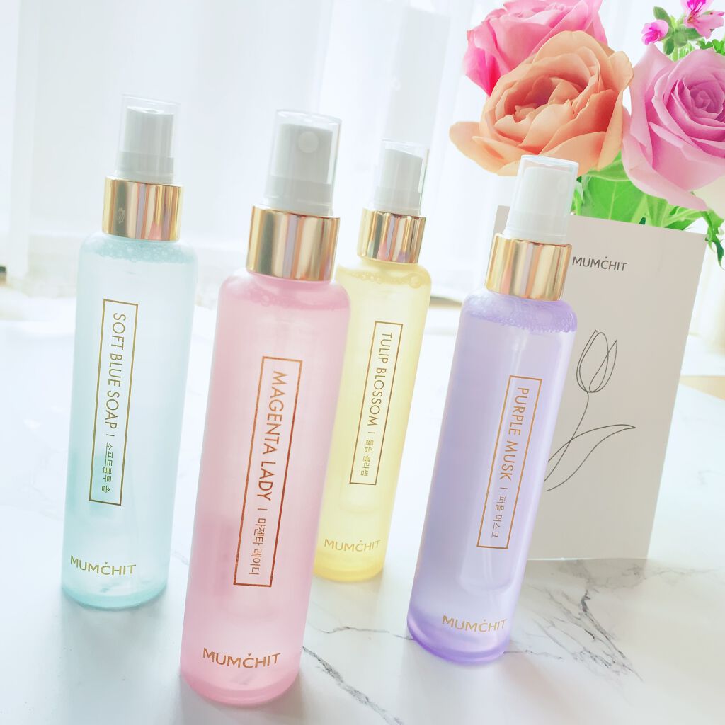 パフュームヘア＆ボディミスト チューリップブロッサム/MUMCHIT/香水(その他)を使ったクチコミ（2枚目）