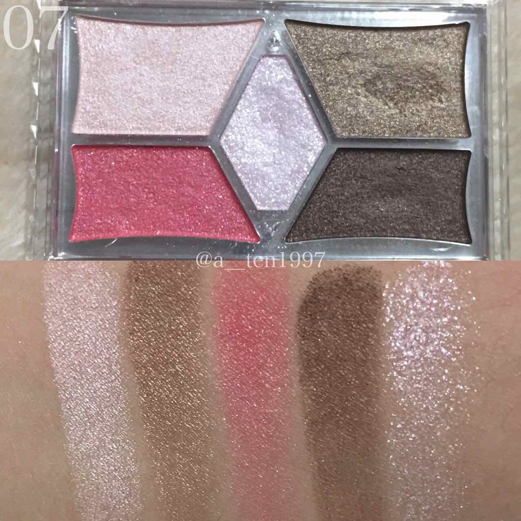 【旧品】パーフェクトスタイリストアイズ/キャンメイク/アイシャドウパレットを使ったクチコミ(4枚目)