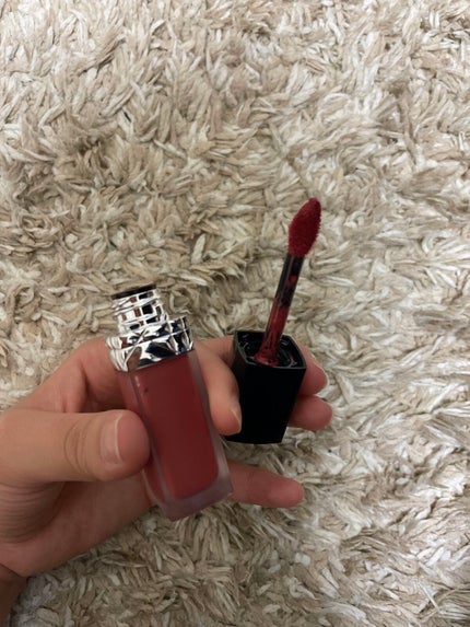 ルージュ ディオール フォーエヴァー リキッド/Dior/口紅を使ったクチコミ(2枚目)