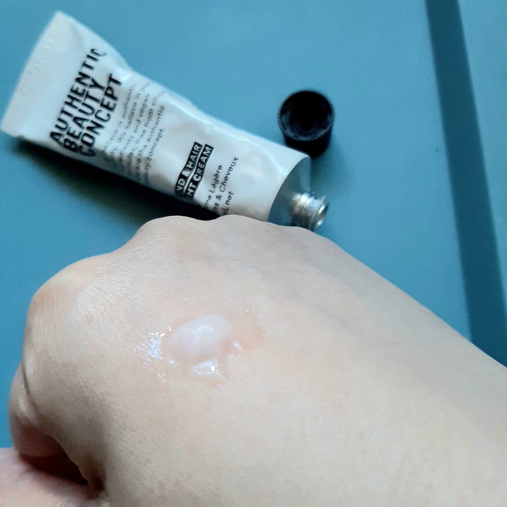ハンド＆ヘア ライトセラム/AUTHENTIC BEAUTY CONCEPT/ハンドクリームを使ったクチコミ（1枚目）