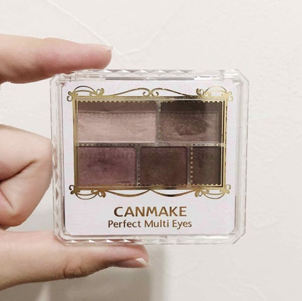 パーフェクトマルチアイズ/キャンメイク/アイシャドウパレットを使ったクチコミ(1枚目)