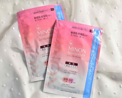 ミノン アミノモイスト うるうる美白ミルクマスク/ミノン/シートマスク・パックを使ったクチコミ(1枚目)