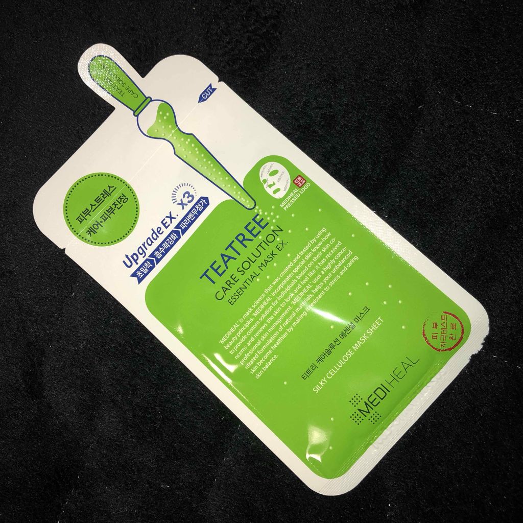 ティーツリーケアソリューション アンプルマスクJEX/MEDIHEAL/シートマスク・パックを使ったクチコミ(1枚目)