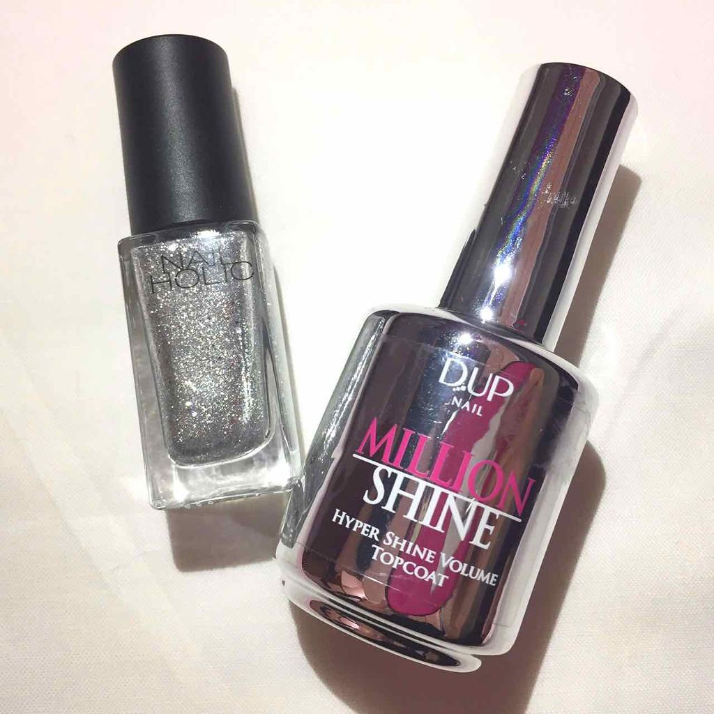 ミリオンシャイン トップコート/D-UP/ネイルトップコートを使ったクチコミ(1枚目)